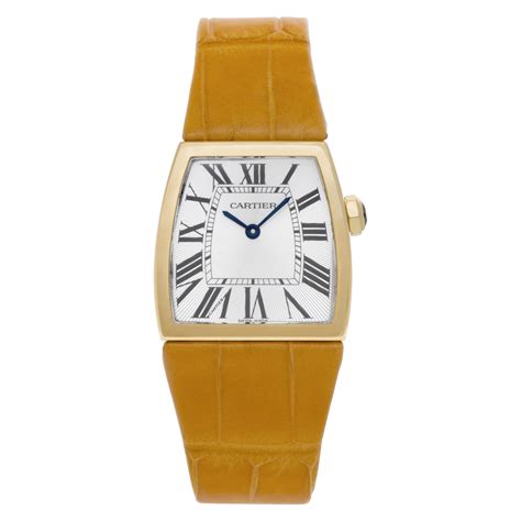 Used Cartier la dona w6400456 18k rose gold Silver dial 27mm